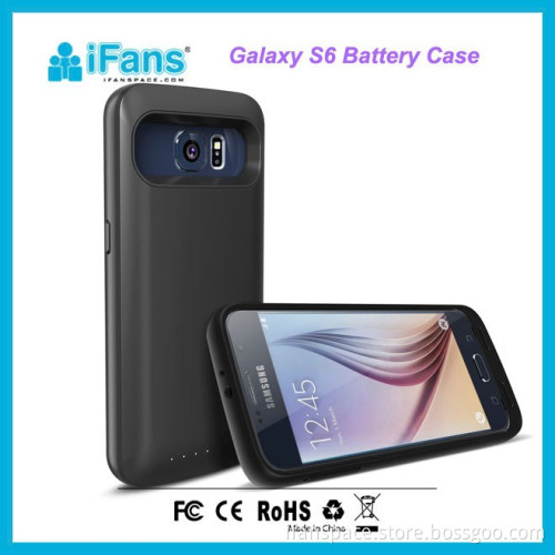 OEM Black Ultra Silm Battery Case for Samsung Galaxy S6 with Fashion Looking